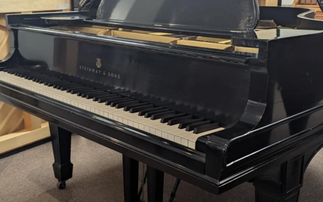 Steinway Model O Black Baby Grand Piano $12,999