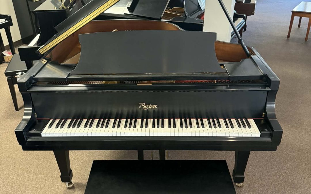 Boston GP 163 Satin Black Baby Grand Piano  $15,999